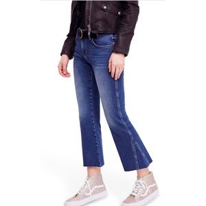 NWT | FREE PEOPLE | Cropped Flare Jean  | Size 24